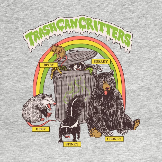 Trash Can Critters by Hillary White Rabbit